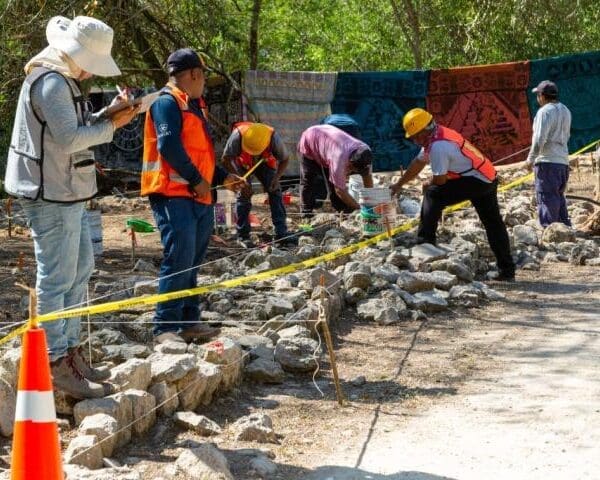 Excavaciones en Chichen Itzá