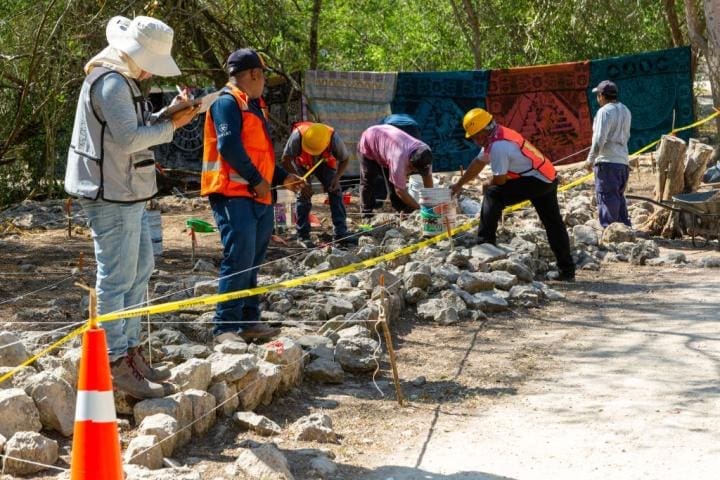 Excavaciones en Chichen Itzá